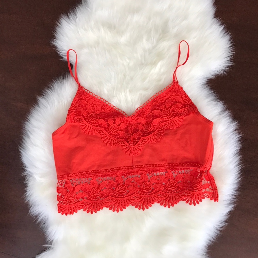 Topshop Crochet Bralette - Picture 3 of 8